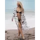 Polka-Dot Print Loose Cardigan Beach Cover-Up Swimwear Polka-Dot Print Loose Cardigan Beach Cover-Up Swimwear