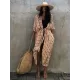 Leaves Printed Cardigan Half-Sleeves Cover-Up Swimwear Leaves Printed Cardigan Half-Sleeves Cover-Up Swimwear