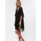 Loose Hollow Vacation Half Sleeve V Neck Beach Cover-Ups Loose Hollow Vacation Half Sleeve V Neck Beach Cover-Ups