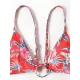 Three-Piece Floral Print Bandage Tie Side Bikini Swimwear Three-Piece Floral Print Bandage Tie Side Bikini Swimwear