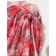 Three-Piece Floral Print Bandage Tie Side Bikini Swimwear Three-Piece Floral Print Bandage Tie Side Bikini Swimwear