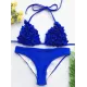 Ribbed Triangle Top With Panty Bikini Set Ribbed Triangle Top With Panty Bikini Set