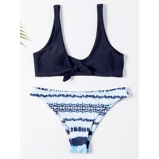 Tie-Dyed Split-Joint Split Bikini Swimsuit Tie-Dyed Split-Joint Split Bikini Swimsuit