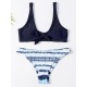 Tie-Dyed Split-Joint Split Bikini Swimsuit Tie-Dyed Split-Joint Split Bikini Swimsuit