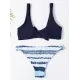 Tie-Dyed Split-Joint Split Bikini Swimsuit Tie-Dyed Split-Joint Split Bikini Swimsuit