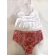 Tasseled Printed Split Bikini Swimsuit Tasseled Printed Split Bikini Swimsuit