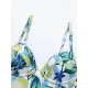 Spaghetti-Neck Fruit Printed Underwired One-Piece Swimwear Spaghetti-Neck Fruit Printed Underwired One-Piece Swimwear