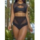 See-Through Chiffon Split-Joint Hollow Split Bikini Swimsuit See-Through Chiffon Split-Joint Hollow Split Bikini Swimsuit
