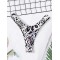 Floral-Print Triangles Low Waist Bikini Pants