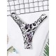 Floral-Print Triangles Low Waist Bikini Pants Floral-Print Triangles Low Waist Bikini Pants