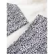 Polka-Dot High-Waisted U-Neck Bikini Swimwear Polka-Dot High-Waisted U-Neck Bikini Swimwear