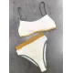 Contrast Color Split-Joint Split Bikini Swimsuit Contrast Color Split-Joint Split Bikini Swimsuit