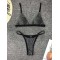Shiny Purl Bikini Swimsuit