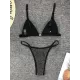 Shiny Purl Bikini Swimsuit Shiny Purl Bikini Swimsuit