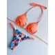 Leopard Halterneck Two Pieces Bikini Set Leopard Halterneck Two Pieces Bikini Set