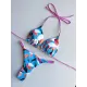 Leopard Halterneck Two Pieces Bikini Set Leopard Halterneck Two Pieces Bikini Set