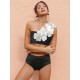 Applique Split-Joint Padded One-Shoulder Swimsuits Bikini Swimsuit Applique Split-Joint Padded One-Shoulder Swimsuits Bikini Swimsuit