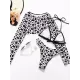 Long Sleeves Leopard Three Pieces Bikini Set Long Sleeves Leopard Three Pieces Bikini Set