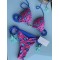 Leopard Halterneck Two Pieces Bikini Set