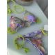 Leopard Halterneck Two Pieces Bikini Set Leopard Halterneck Two Pieces Bikini Set