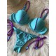 Spaghetti Neck Split-Joint Bikini Set Spaghetti Neck Split-Joint Bikini Set