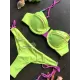Spaghetti Neck Split-Joint Bikini Set Spaghetti Neck Split-Joint Bikini Set