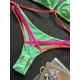 Halterneck Plain Two Pieces Bikini Set Halterneck Plain Two Pieces Bikini Set