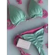 Triangle Halterneck Two Pieces Bikini Set Triangle Halterneck Two Pieces Bikini Set
