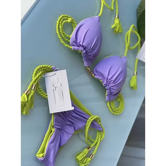 Triangle Halterneck Two Pieces Bikini Set Triangle Halterneck Two Pieces Bikini Set