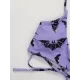 Spaghetti Neck Bralette Two Pieces Bikini Set Spaghetti Neck Bralette Two Pieces Bikini Set