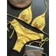 Backless Bandage Drawstring Solid Color Padded Bikini Swimsuit Backless Bandage Drawstring Solid Color Padded Bikini Swimsuit