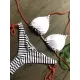 Beach Padded Tie Side Checkered Halter-Neck Bikini Swimsuit Beach Padded Tie Side Checkered Halter-Neck Bikini Swimsuit