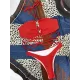 Backless Bandage Solid Color Padded Halter-Neck Bikini Swimsuit Backless Bandage Solid Color Padded Halter-Neck Bikini Swimsuit