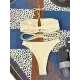 Backless Bandage Solid Color Padded Halter-Neck Bikini Swimsuit Backless Bandage Solid Color Padded Halter-Neck Bikini Swimsuit