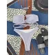 Backless Bandage Solid Color Padded Halter-Neck Bikini Swimsuit Backless Bandage Solid Color Padded Halter-Neck Bikini Swimsuit