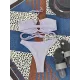 Backless Bandage Solid Color Padded Halter-Neck Bikini Swimsuit Backless Bandage Solid Color Padded Halter-Neck Bikini Swimsuit
