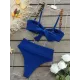 Bandage Buckle Chains High-Waisted Hollow Solid Color Padded Spaghetti-Neck Swimsuits Bikini Swimsuit Bandage Buckle Chains High-Waisted Hollow Solid Color Padded Spaghetti-Neck Swimsuits Bikini Swimsuit