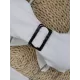 Bandage Buckle Chains High-Waisted Hollow Solid Color Padded Spaghetti-Neck Swimsuits Bikini Swimsuit Bandage Buckle Chains High-Waisted Hollow Solid Color Padded Spaghetti-Neck Swimsuits Bikini Swimsuit