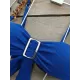 Bandage Buckle Chains High-Waisted Hollow Solid Color Padded Spaghetti-Neck Swimsuits Bikini Swimsuit Bandage Buckle Chains High-Waisted Hollow Solid Color Padded Spaghetti-Neck Swimsuits Bikini Swimsuit
