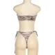 Bandage Striped Bikini Swimsuit Bandage Striped Bikini Swimsuit