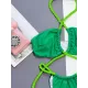 Padded Backless Bandage Belly-Hollow Split-Joint Bikini Swimsuit Padded Backless Bandage Belly-Hollow Split-Joint Bikini Swimsuit
