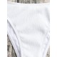 Backless Bandage Hollow Padded Halter-Neck Bikini Swimsuit Backless Bandage Hollow Padded Halter-Neck Bikini Swimsuit