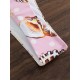 Padded Backless Hollow Shell Printed Halter-Neck Bikini Swimsuit Padded Backless Hollow Shell Printed Halter-Neck Bikini Swimsuit