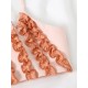 Padded Flower Hollow Lacy Wavy Stripes Bikini Swimsuit Padded Flower Hollow Lacy Wavy Stripes Bikini Swimsuit