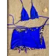 Three-piece Suit Backless Bandage Leopard Halter-Neck Reversible Bikini Swimsuit Three-piece Suit Backless Bandage Leopard Halter-Neck Reversible Bikini Swimsuit