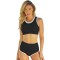 Round Neck Two Pieces Bikini Set
