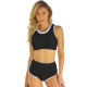 Round Neck Two Pieces Bikini Set Round Neck Two Pieces Bikini Set