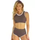 Round Neck Two Pieces Bikini Set Round Neck Two Pieces Bikini Set