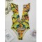 Falbala V-Neck One-Piece Swimsuit