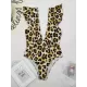 Falbala V-Neck One-Piece Swimsuit Falbala V-Neck One-Piece Swimsuit